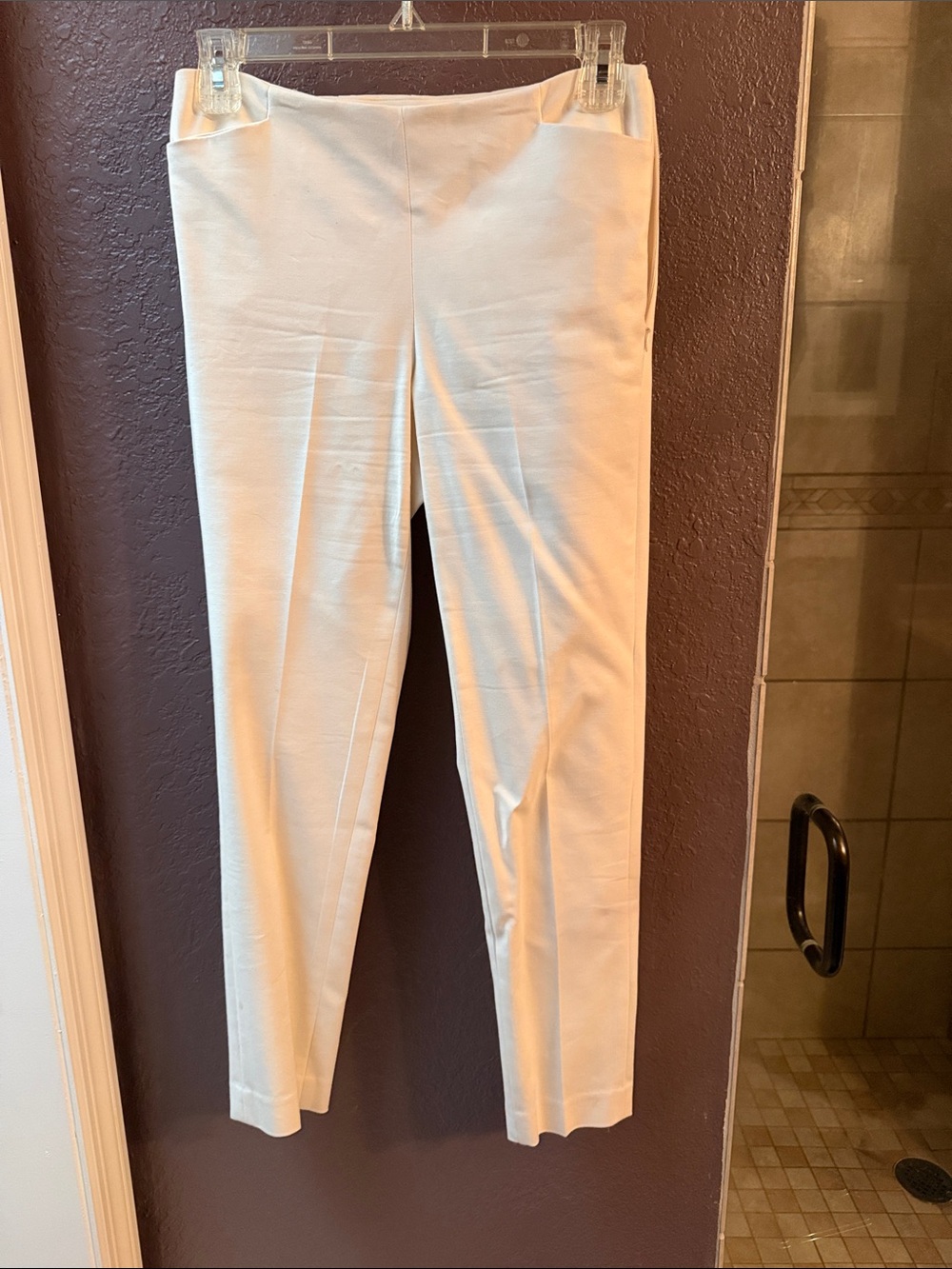 Vince Camuto Cream Skinny Pants